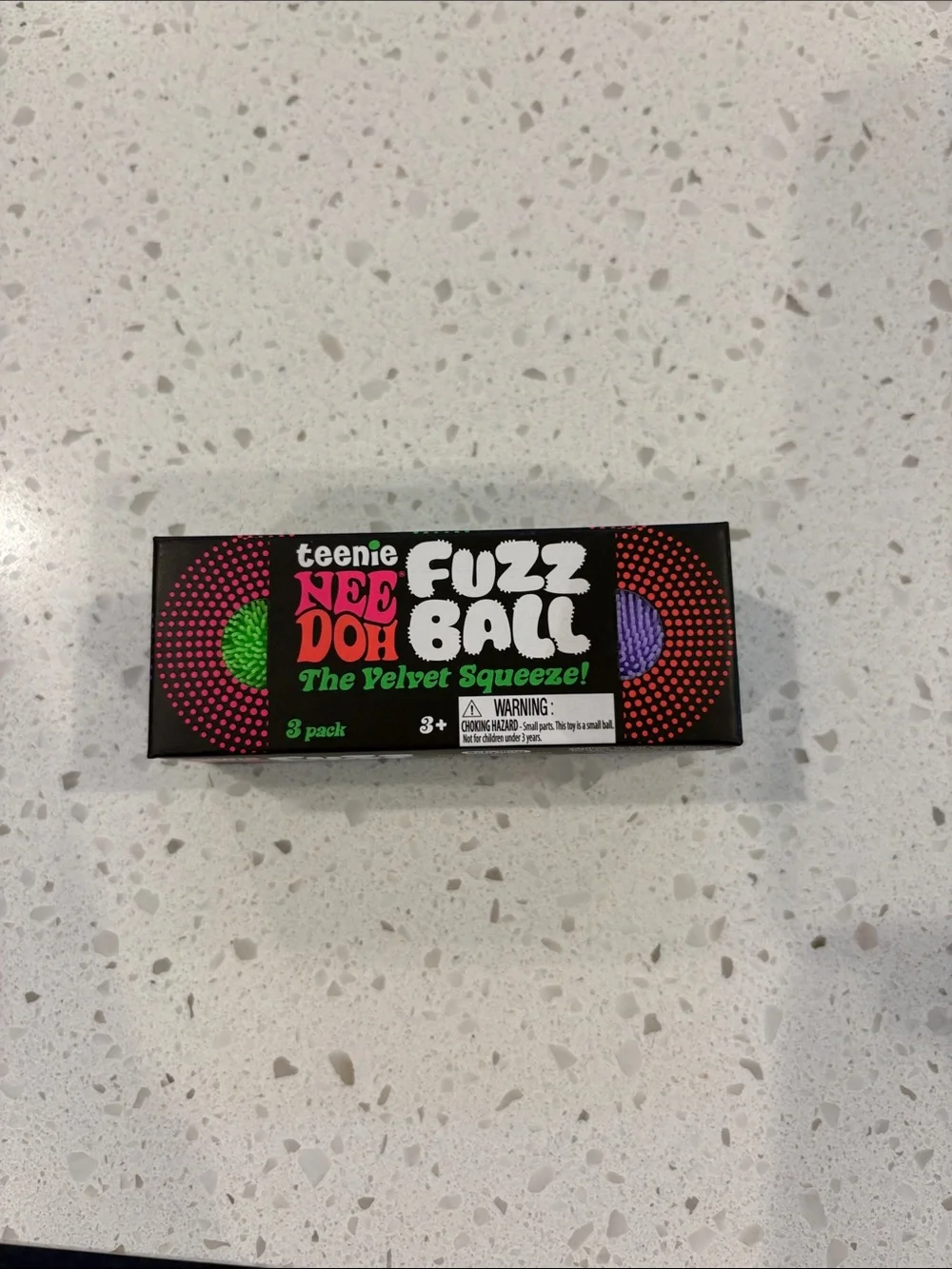 Teenie Needoh Fuzz Ball - 3pk Various Colors - Picture 3 of 5
